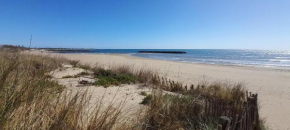 Villa de vacances climatisée avec terrasse et parking 300 m plage - V0800